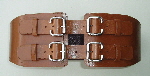 TS1 Tan Leather Corset Belt