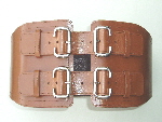 TS1 Tan Leather Corset Belt