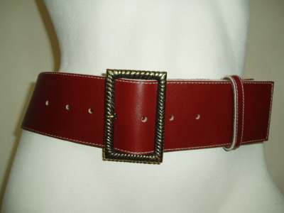 Conker brown rope buckle