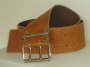 Wide Tan Brown Reversible Leather  Belt